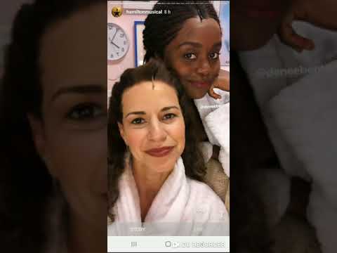 Mandy Gonzalez Instagram story takeover //  Hamilton musical Instagram story // April 17