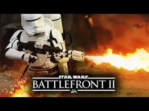 God Flame Trooper Gameplay Star Wars Battlefront 2