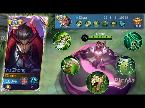 YU ZHONG BRUTAL GREEN ITEM BUILD FOR FASTER PASSIVE ACTIVATE! (must try)