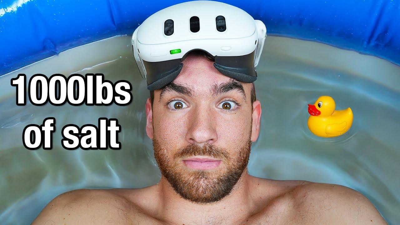 I Built a Float Tank to Escape Reality