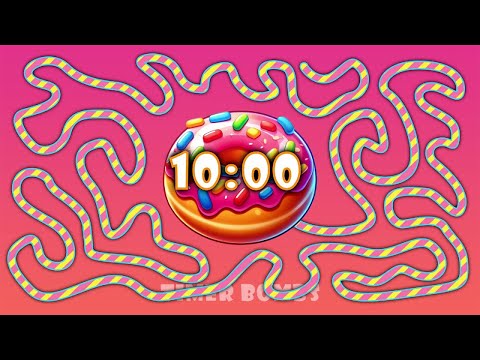 10 Minute Cartoon Donut 🍩 Timer Bomb 💣