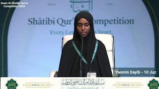 Download lagu Yasmin Dayib - 10 Juz memorization - 2nd place winner - Imam Shatibi Quran Competition 2026 mp3
