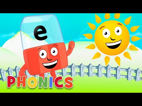 アルファブロック - 夏のためのE!?| フォニックス｜フォニックス｜読み方を学ぶ｜サマーマジック (Alphablocks - E for Summer! ? | Phonics | Learn to Read | Summer Magic)