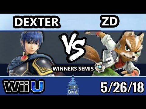DTC 1 Smash 4 - Dexter (Marth) Vs. ZD (Fox) - Wii U Winners Semis