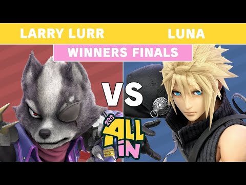 2GG All In - Larry Lurr (Wolf) Vs Luna (Cloud) Winners Finals - Smash Ultimate
