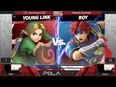 CFL Smackdown Ultimate 222 - Kobe (Young Link) vs Goblin (Roy) - Winners Quarters