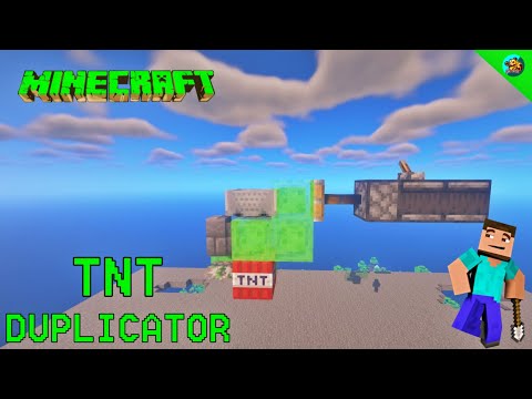 How to Make Simple TNT Duplicator in Minecraft 1.16+ (Automatic) | #minecraft #tnt #tntduplicator