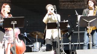 Tiger Okoshi with Berklee Ensemble live in Copley Square, Boston, MA