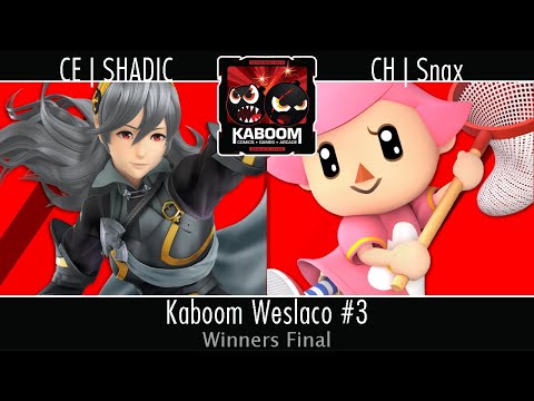 CE | SHADIC (Corrin) vs CH | Snax (Villager, Ness) - Winners Final - Kaboom Weslaco #3