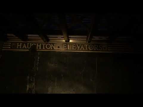 AMAZING 1923 Haughton Manually Controlled Traction Freight Elevator On The Upper East Side In NYC