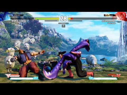 SFV~ F.A.N.G (WORLD_COMBO) vs. Nash (ultimatenonke)HD