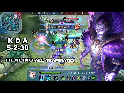 AGGRESSIVE ESTES HEAL ALL TEAMMATES | TOP GLOBAL ESTES | ESTES BEST BUILD | MLBB