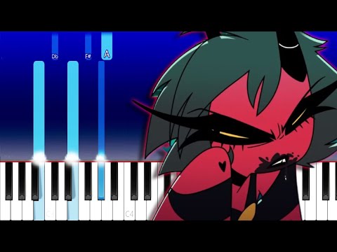 Crashin a wedding - Millie Song from HELLUVA BOSS (Piano Tutorial)