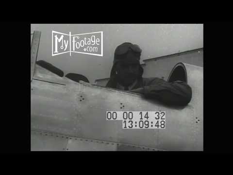 1936 Howard Hughes Unveils Hughes H 1 Racer