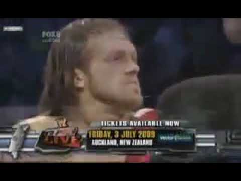 Jeff Hardy vs Edge Smackdown 2009 part 1
