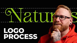 Live logo design process for a real project in Illustrator - part 2