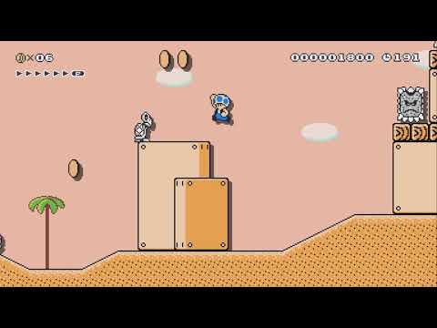 Indiana Mario & the Temple of... by Zephiel - Super Mario Maker 2 - No Commentary 1bw