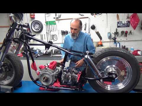 Harley Davidson Shovelhead Motor Installation