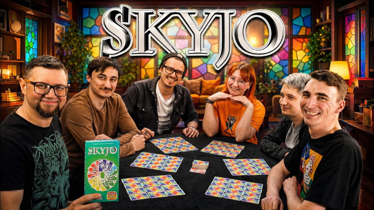 SKYJO: играем в настольную игру на удачу!