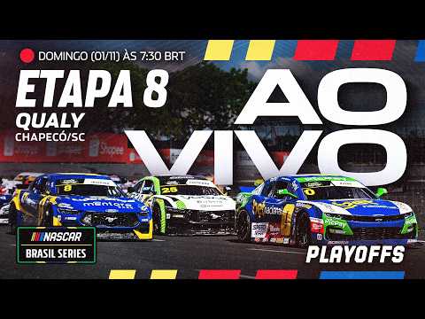 [AO VIVO] - QUALY NASCAR BRASIL 2026 - OVAL - CHAPECÓ /ETAPA 8