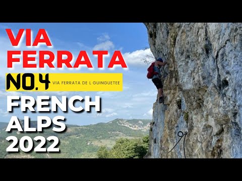 Via Ferrata de la Guinguette - French Alps 2022