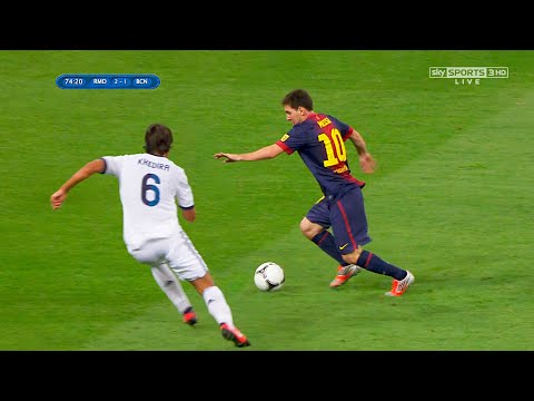 Messi Free Kick Goal vs Real Madrid (SSC) (Away) 2012-13 English Commentary HD 1080i