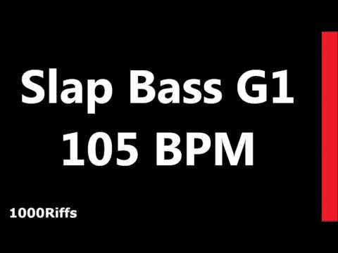 Slap Bass Metronome G1 : 105 BPM : Beats Per Minute