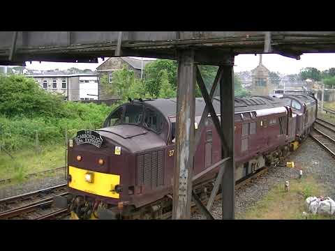 Scarborough Spa Express WCR 37685+37706 1Z24 Carnforth 24/06/2021