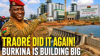 Ibrahim Traoré launched New Wheat Factory & Major Dam Projects in Burkina Faso -Africa Rising