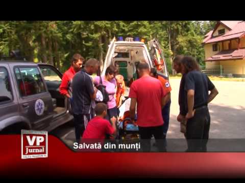 Salvată din munți