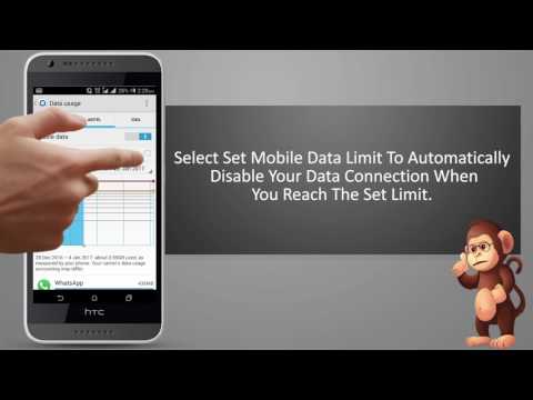 HTC How to Keep track of your data usage smart phones user guide support