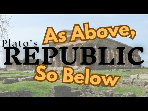 Plato's Republic: The Royal Pairs Analogy   As Above, So Below
