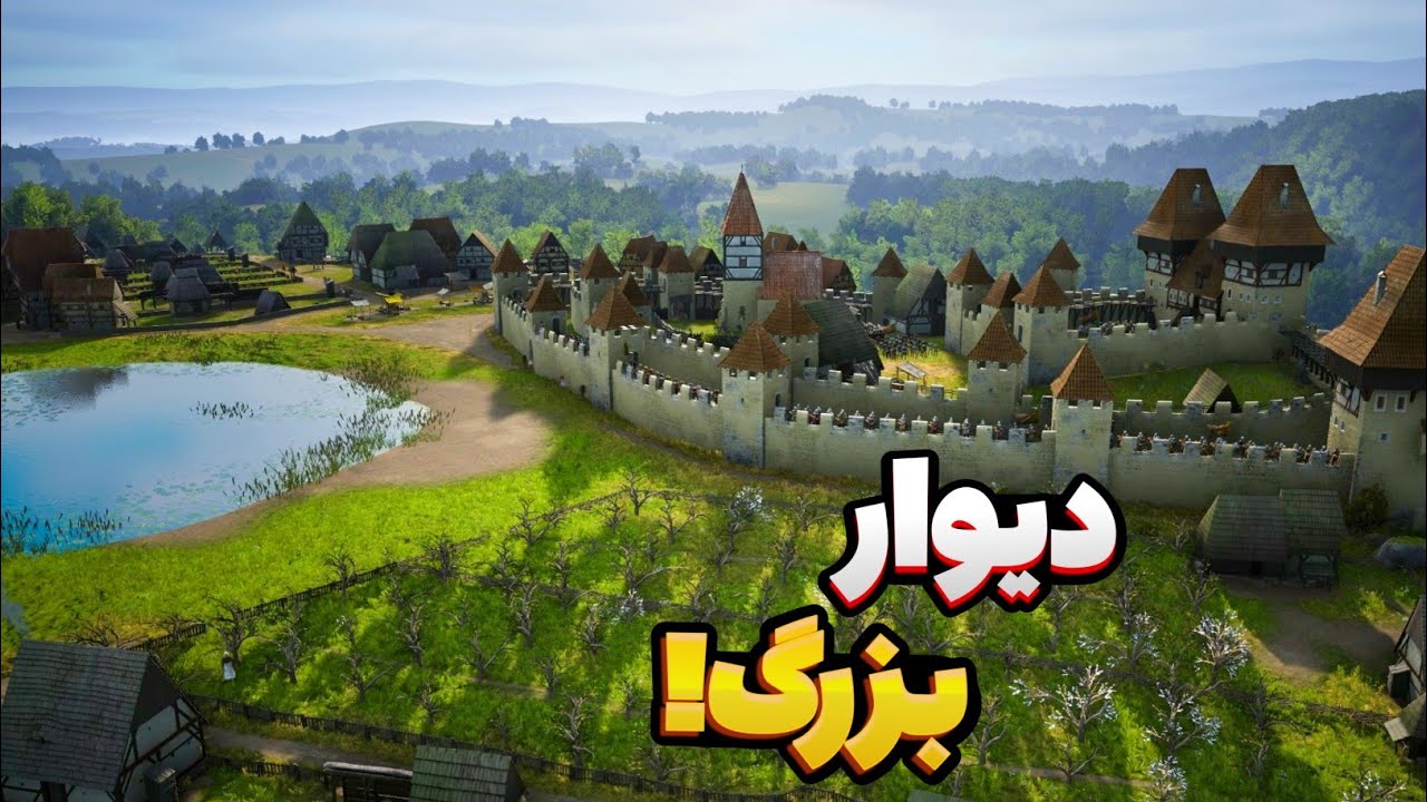 گسترش قلعه و ساخت ارتشی منظم! | آپدیت جدید منرلوردز manor lords