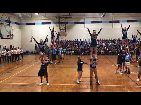 GHS Guy-Girl Dance for Homecoming Pep Assembly 10-13-17