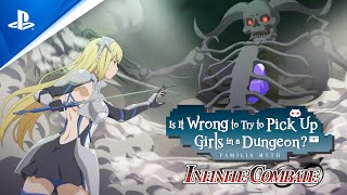 PlayStation Is It Wrong to try to Pick Up Girls in a Dungeon? Infinite Combate - Release Date Trailer anuncio