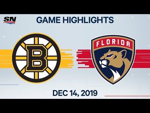 NHLハイライト｜ブルインズ対パンサーズ 2019年12月14日 (NHL Highlights | Bruins vs Panthers – Dec. 14, 2019)