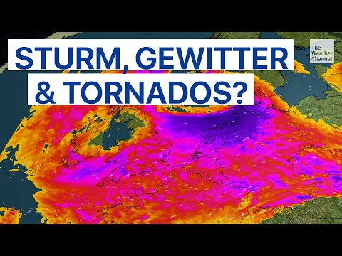 Storm alert! Bomb-damaged cyclone Joshua is causing hurricane-force winds on Thursday and Friday