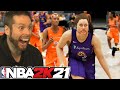 I Made A FEMALE MyPLAYER In NBA 2K21 Next Gen