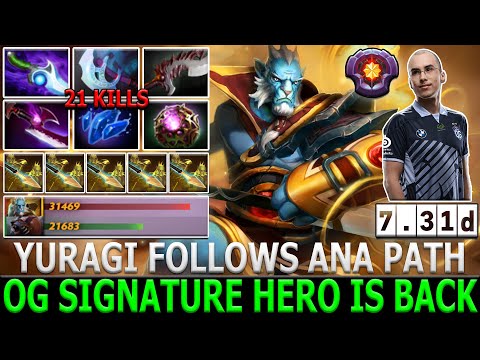 YURAGI [Phantom Lancer] vs Mind Control [Dazzle] Follows Ana Path | OG Signature Hero is Back Dota 2