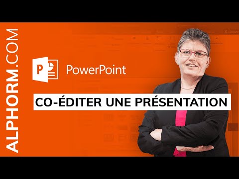 Comment co éditer une présentation sous Powerpoint 2016 Vidéo Tuto