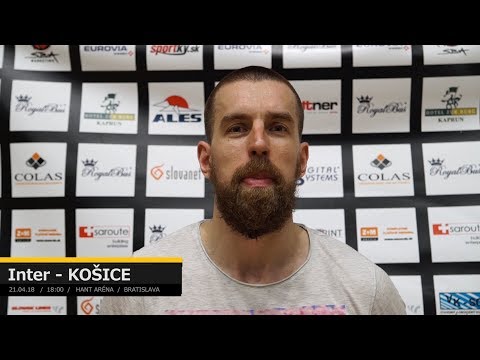 5. Semifinále 2017/2018 - Inter Bratislava vs. KB Košice pozvánka