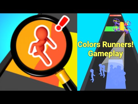 Colors Runners Game Gamplay - YouTube