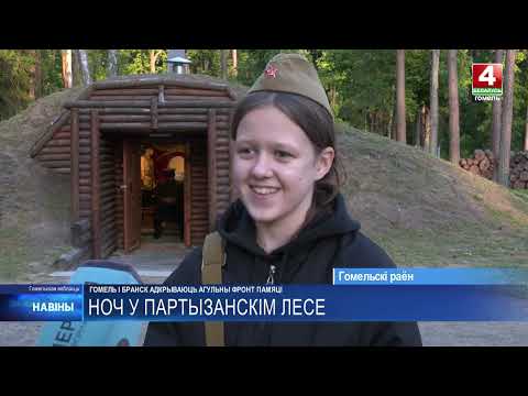 От квеста до костра: под Гомелем прошла международная «Ночь музеев» видео