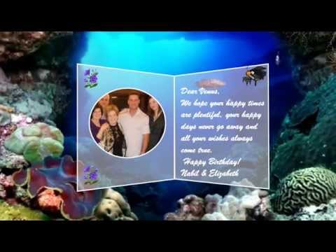 Happy Birthday Venus  - Animated Happy Birthday Video Card