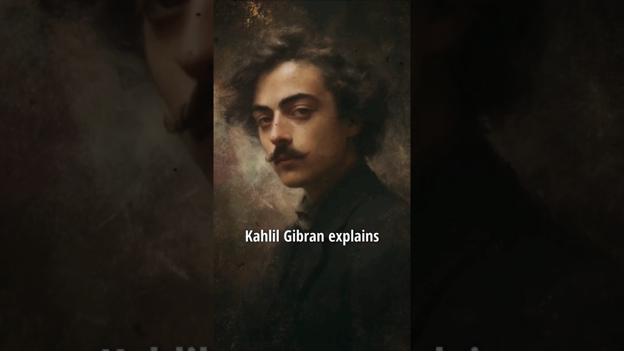 Khalil Gibran was right 🥀🖤 #poetry #poetrylover #khalilgibran