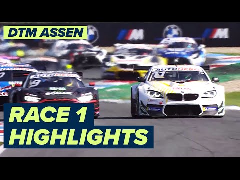 DTM TTサーキット・アッセン(オランダ) レース1のハイライト動画