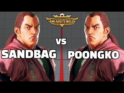 [SFV] Warlord Dan Mirorr Match 2nd  [Sandbag Dan VS Poongko Dan] [Street Fighter V]