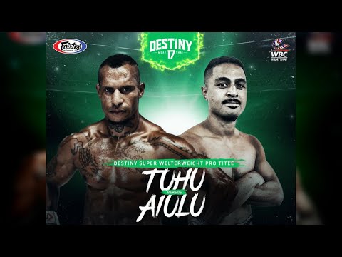 Jonathan Aiulu Vs Jonathan Tuhu - Destiny Muay Thai 17