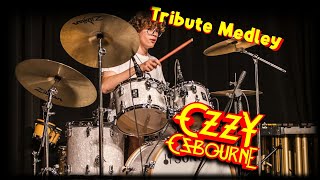 OZZY OSBOURNE TRIBUTE MEDLEY - KUBA KRAJOVSKÝ | DRUM COVER