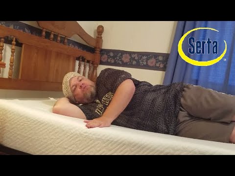 How Setup SERTA Gel Memory Foam Mattress (Do I Need Box Spring When Can I Sleep On It BED IN A BOX )